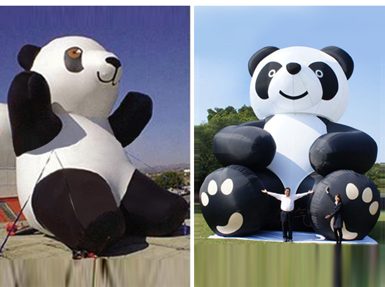 衢州熊猫活动卡通气模